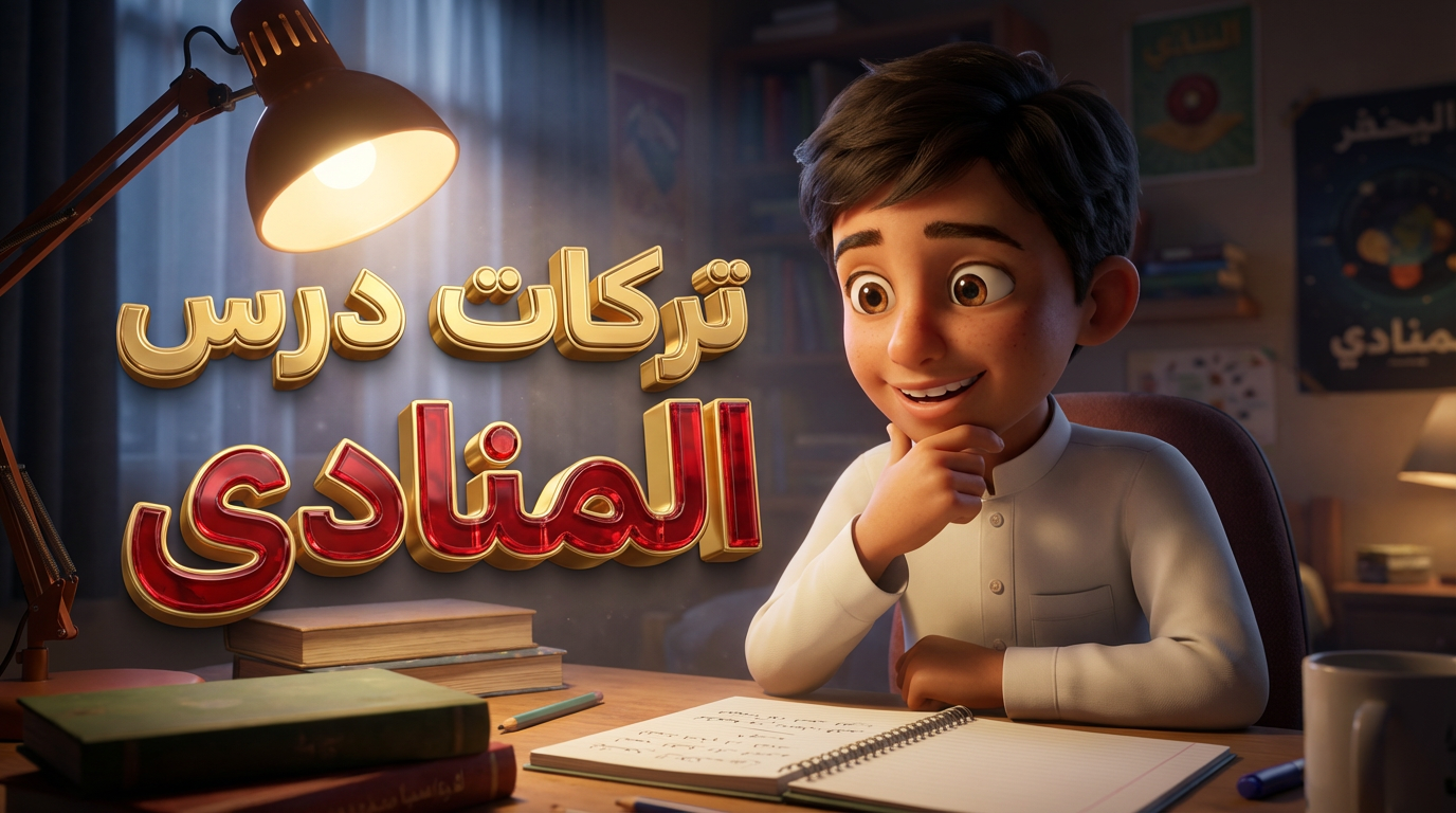 تركات درس المنادى